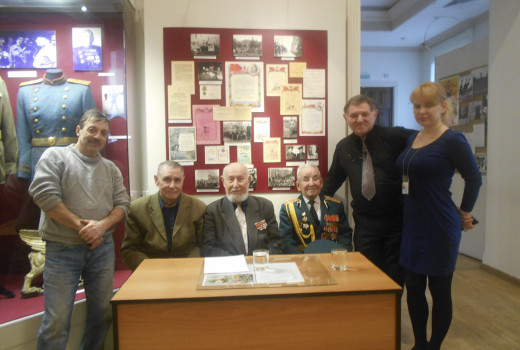 Встреча школьников с ветеранами Великой Отечественной войны, посвященная празднованию Дня инженерных войск