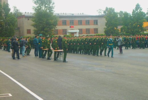 Церемония Принятия военной присяги курсантами первого курса КВВКТУ